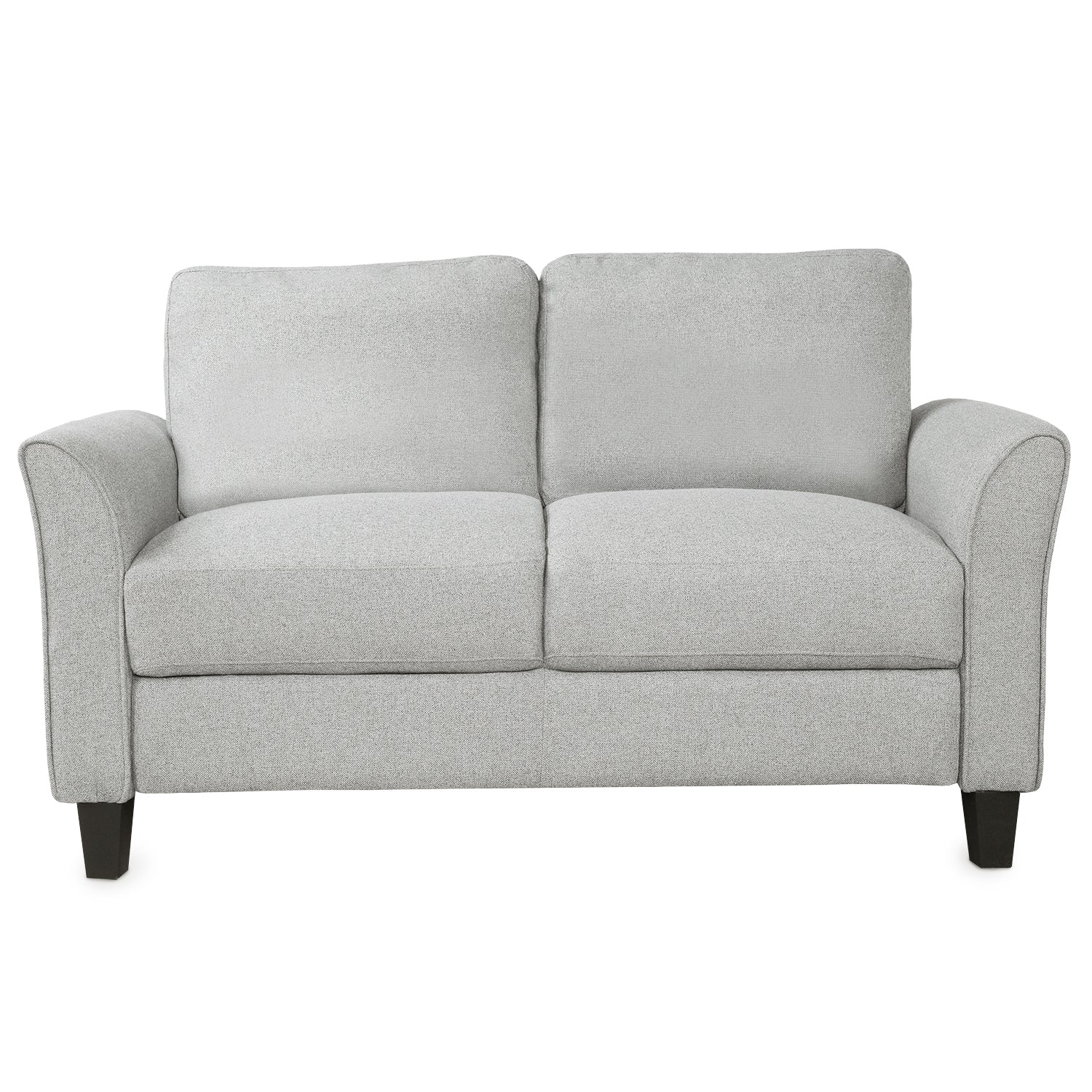 Living Room Sets Furniture Armrest Sofa Single Chair Sofa Loveseat Chair 3-Seat Sofa (ChairLoveseat Chair&3-Seat Sofa, Light Gray) House to Home Furnishings LLC