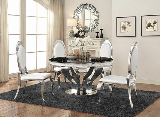 Anchorage Hollywood Glam Silver Dining Table Coaster Z2 Premium