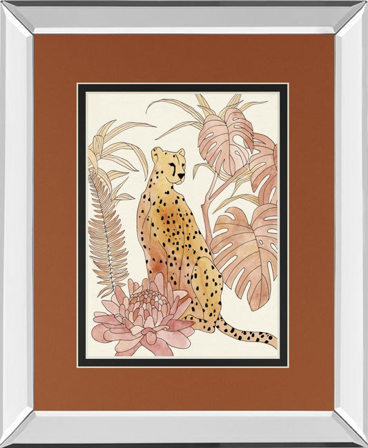 Blush Cheetah III By Annie Warren - Yellow Classy Art