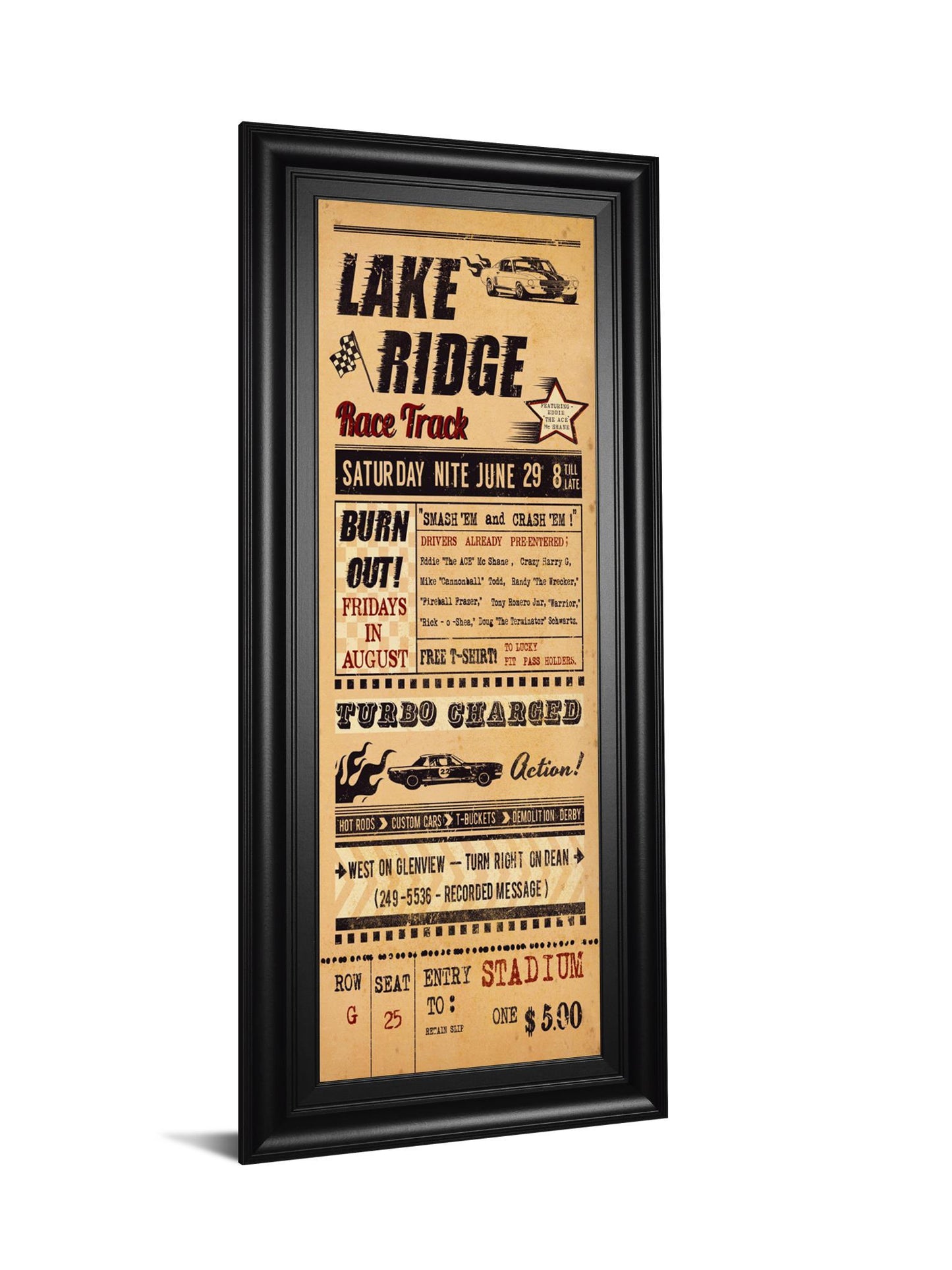 Lake Ridge By The Vintage Collection - Light Brown Classy Art