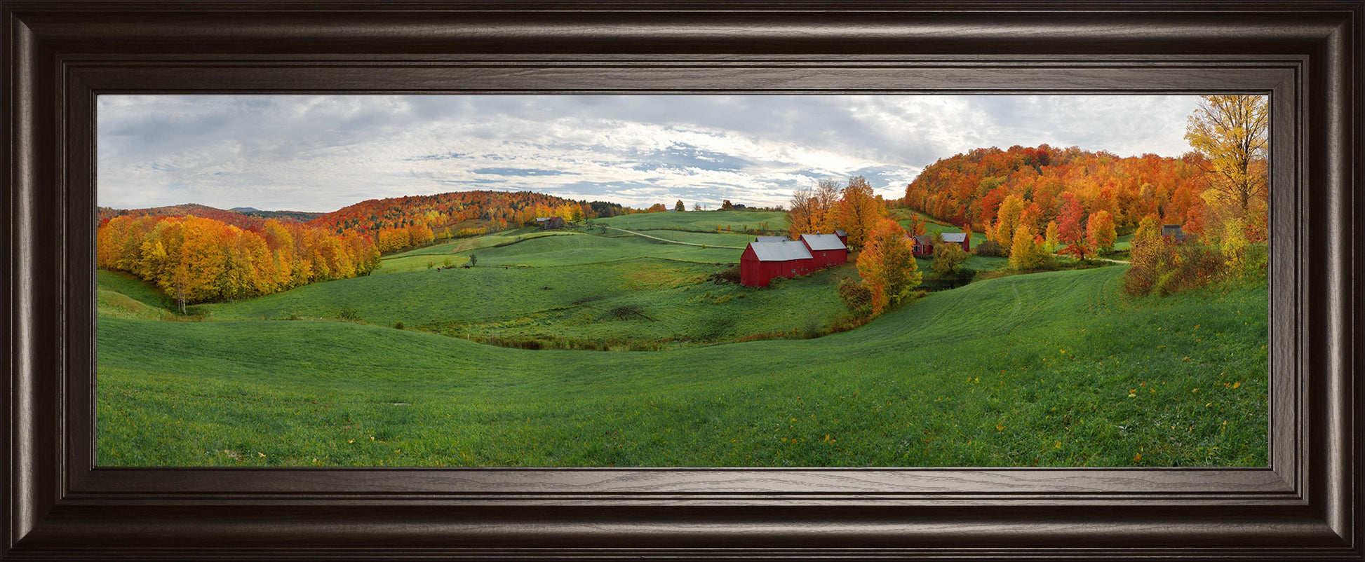 Jenne Farm By Shelley Lake - Framed Print Wall Art - Green Classy Art