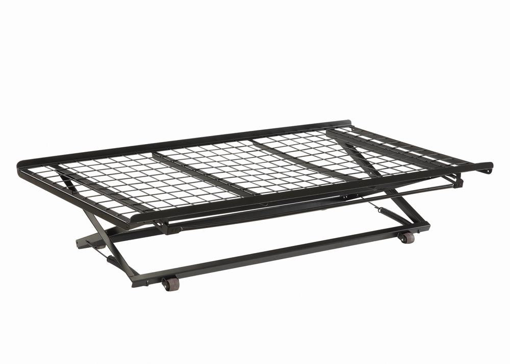 Classic Black Pop-Up Trundle Bed Coaster Z2 Premium