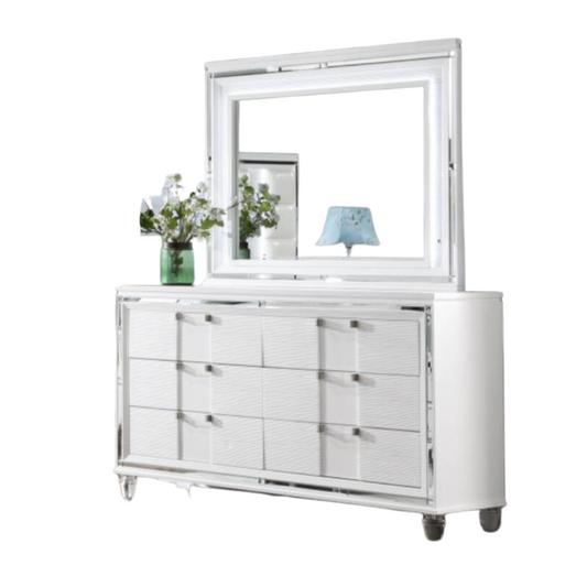 Gina Dresser Mirror Massa Gallery Furniture