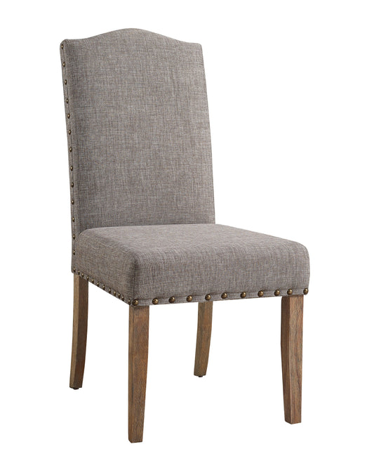 Vesper Brown/Gray Dining Chair, Set of 2