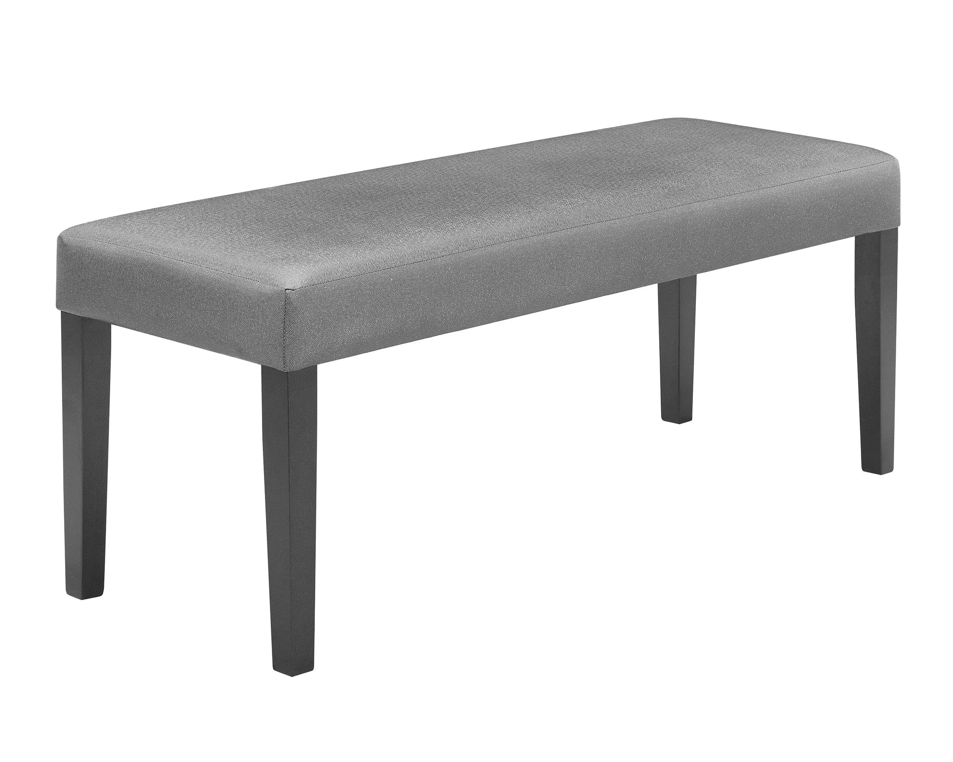 Camelia Gray Dining Bench Crown Mark