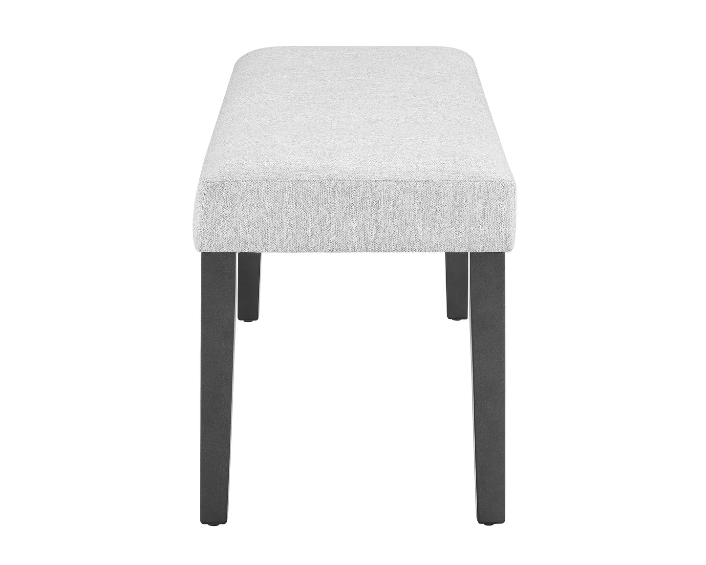 Camelia Dove Gray Dining Bench Crown Mark