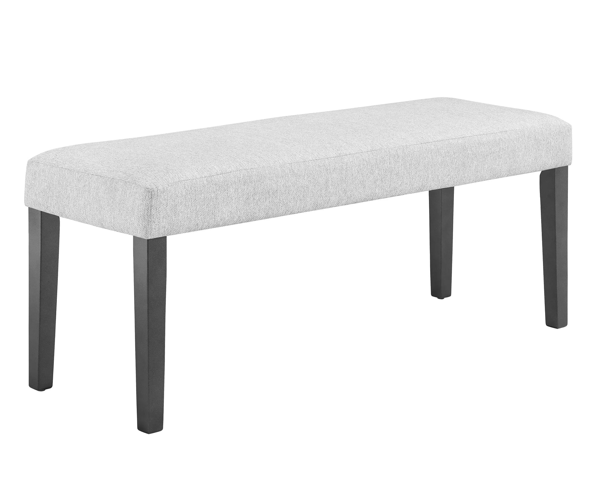 Camelia Dove Gray Dining Bench Crown Mark