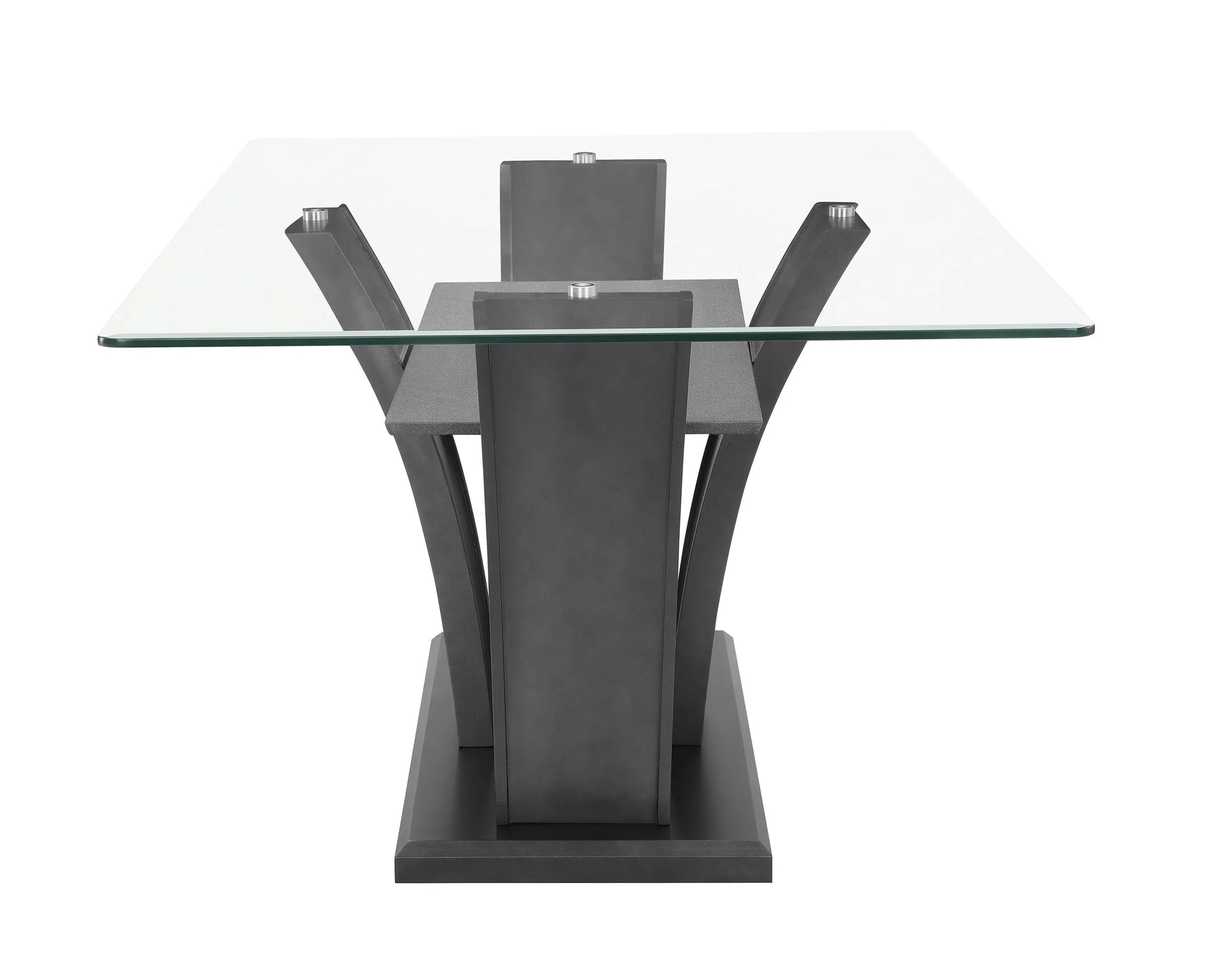 Camelia Dove Gray Dining Table Crown Mark