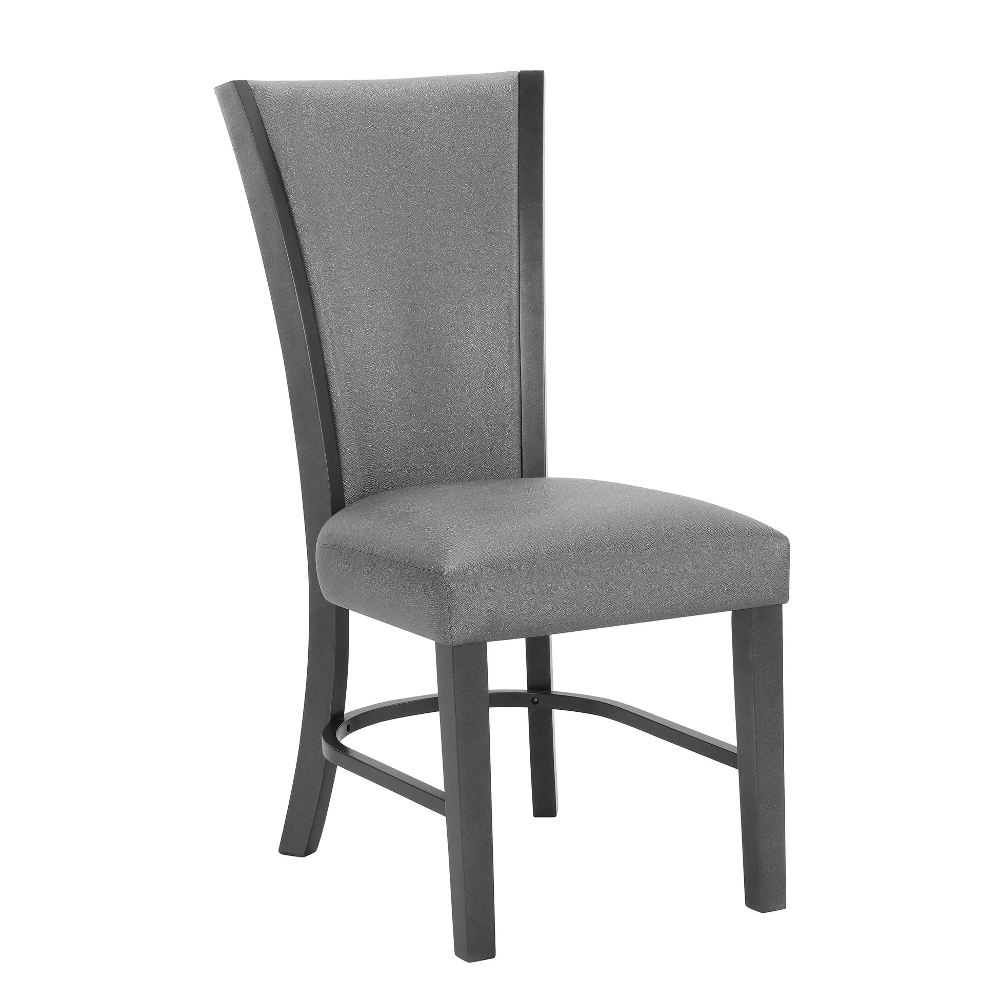 Camelia Gray/Gray Dining Chair, Set of 2 Crown Mark