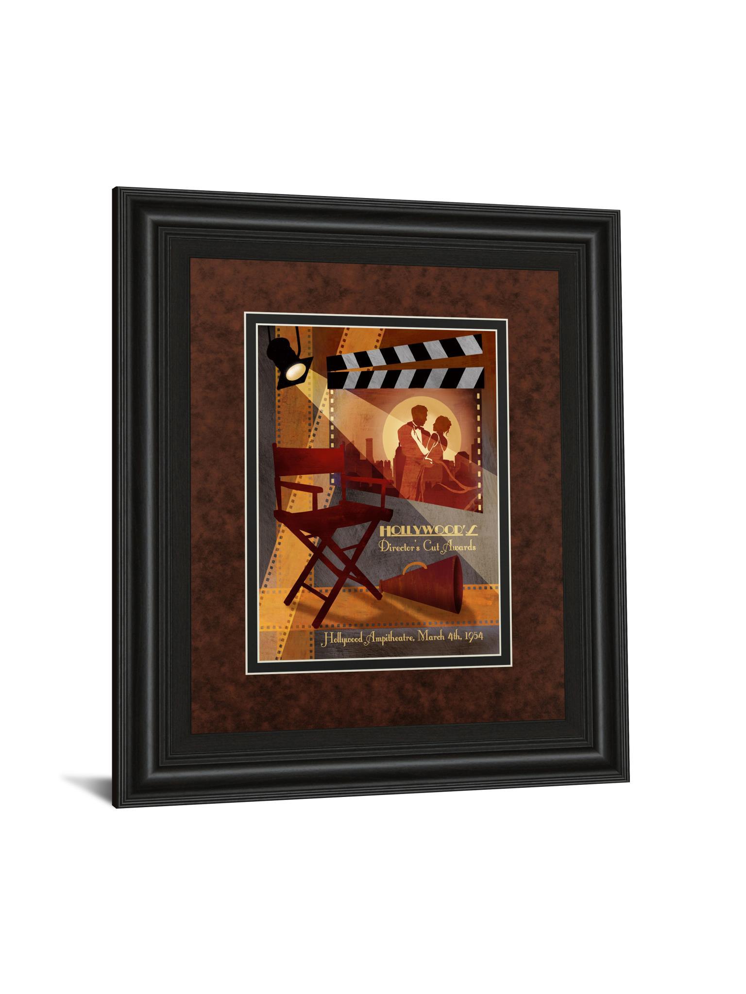 34x40 Director's Cut Awards By Conrad Knutsen - Framed Print Wall Art - Red Classy Art