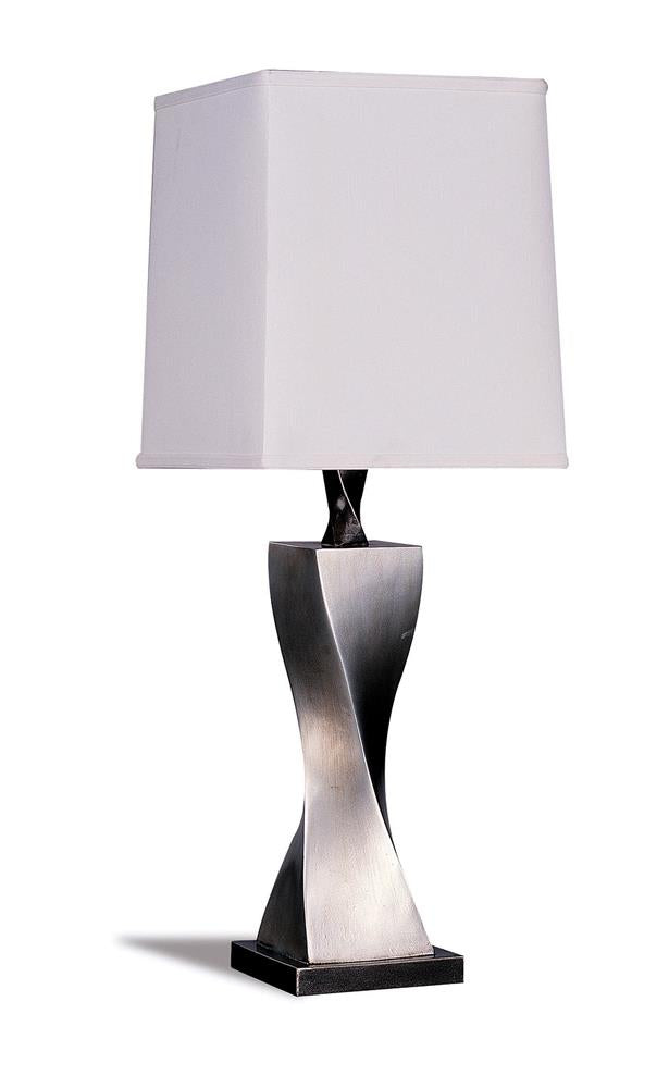 Accent Contemporary Antique Silver Table Lamp Coaster Z2 Premium