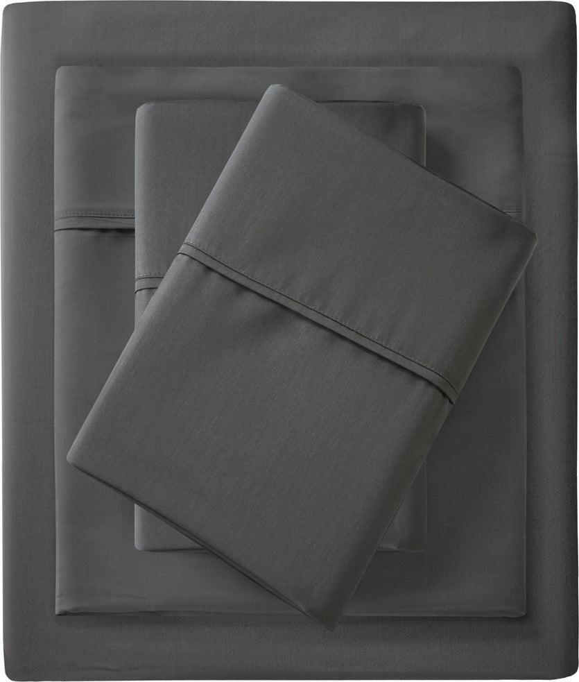 1500 Thread Count King Pillowcase Charcoal Olliix.com