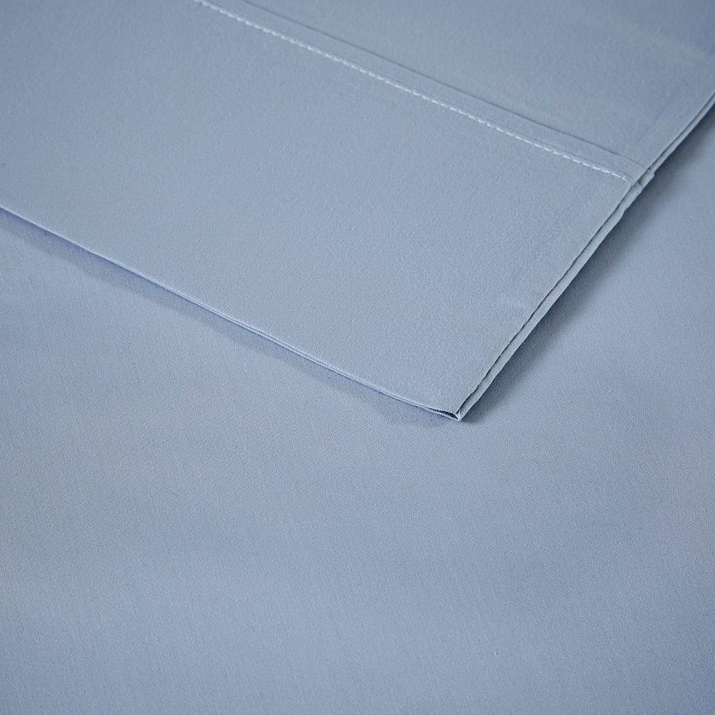 1500 Thread Count King Sheet Set Blue Olliix.com