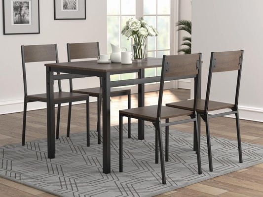 G150505 5 Pc Dining Set Coaster Z2 Premium