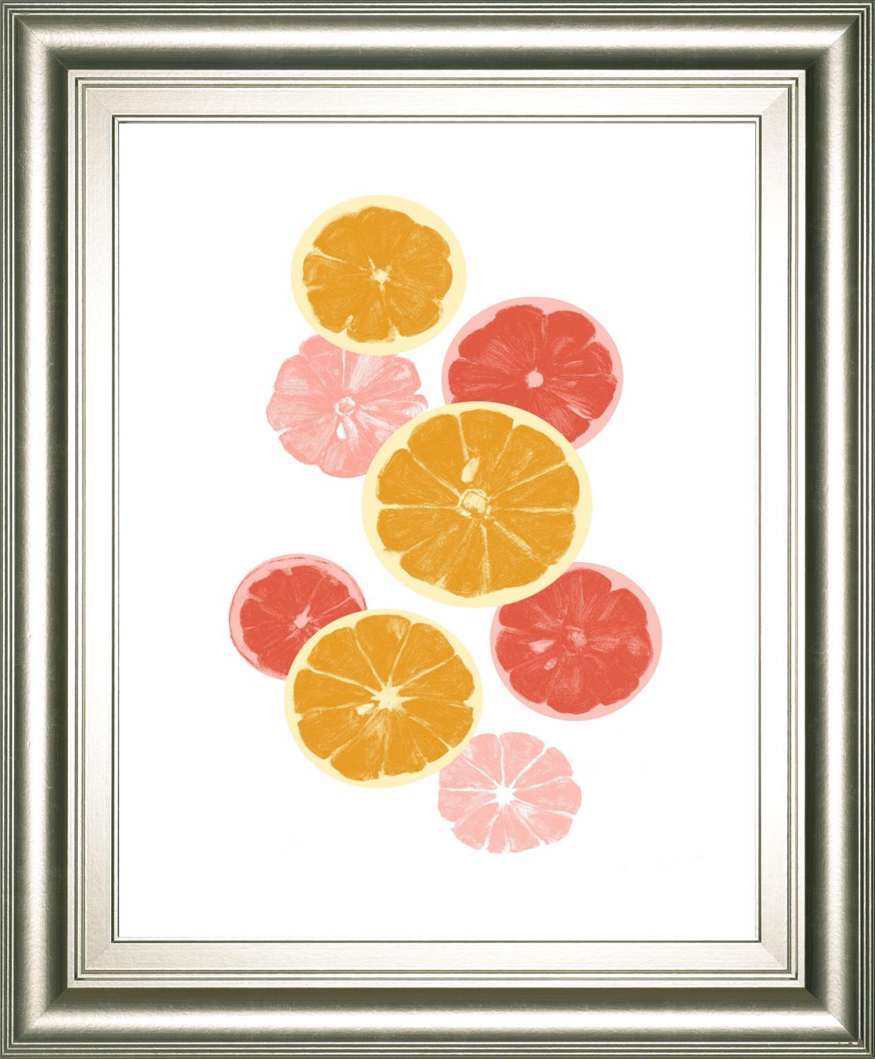 22x26 Festive Fruit I By Emma Caroline - Orange Classy Art