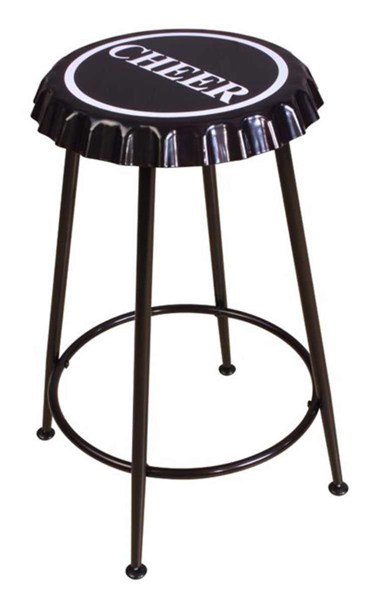 Acme Furniture Mant Counter Height Stool in Black (Set of 2) 72707 ACME East