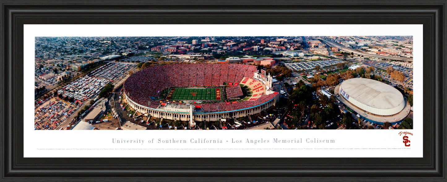 University Of So California #1 - Black Classy Art