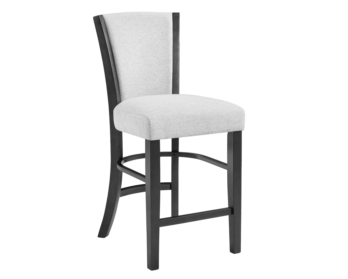 Camelia Dove Gray Counter Height Chair, Set of 2 Crown Mark