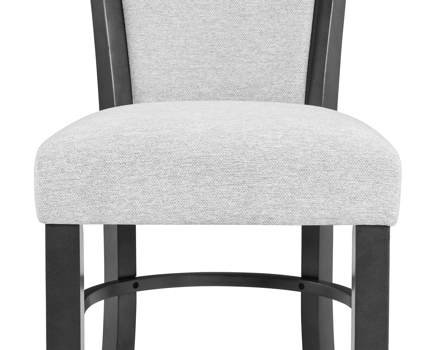 Camelia Dove Gray Counter Height Chair, Set of 2 Crown Mark