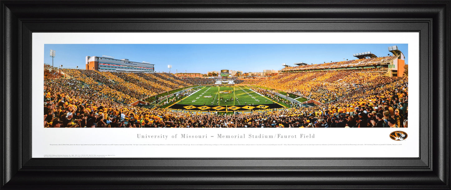 University Of Missouri #1 - Black Classy Art