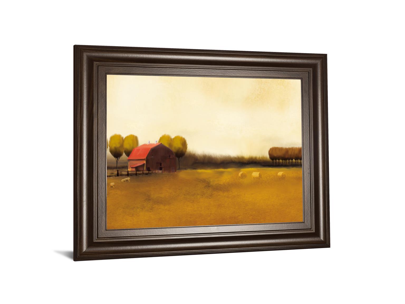 Rural Landscape Il By Venter - Framed Print Wall Art - Gold Classy Art