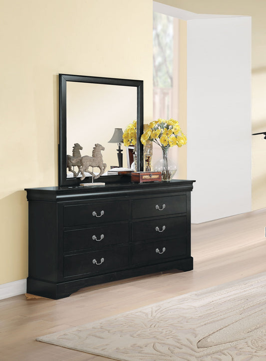 Louis Philippe III Black Dresser ACME East