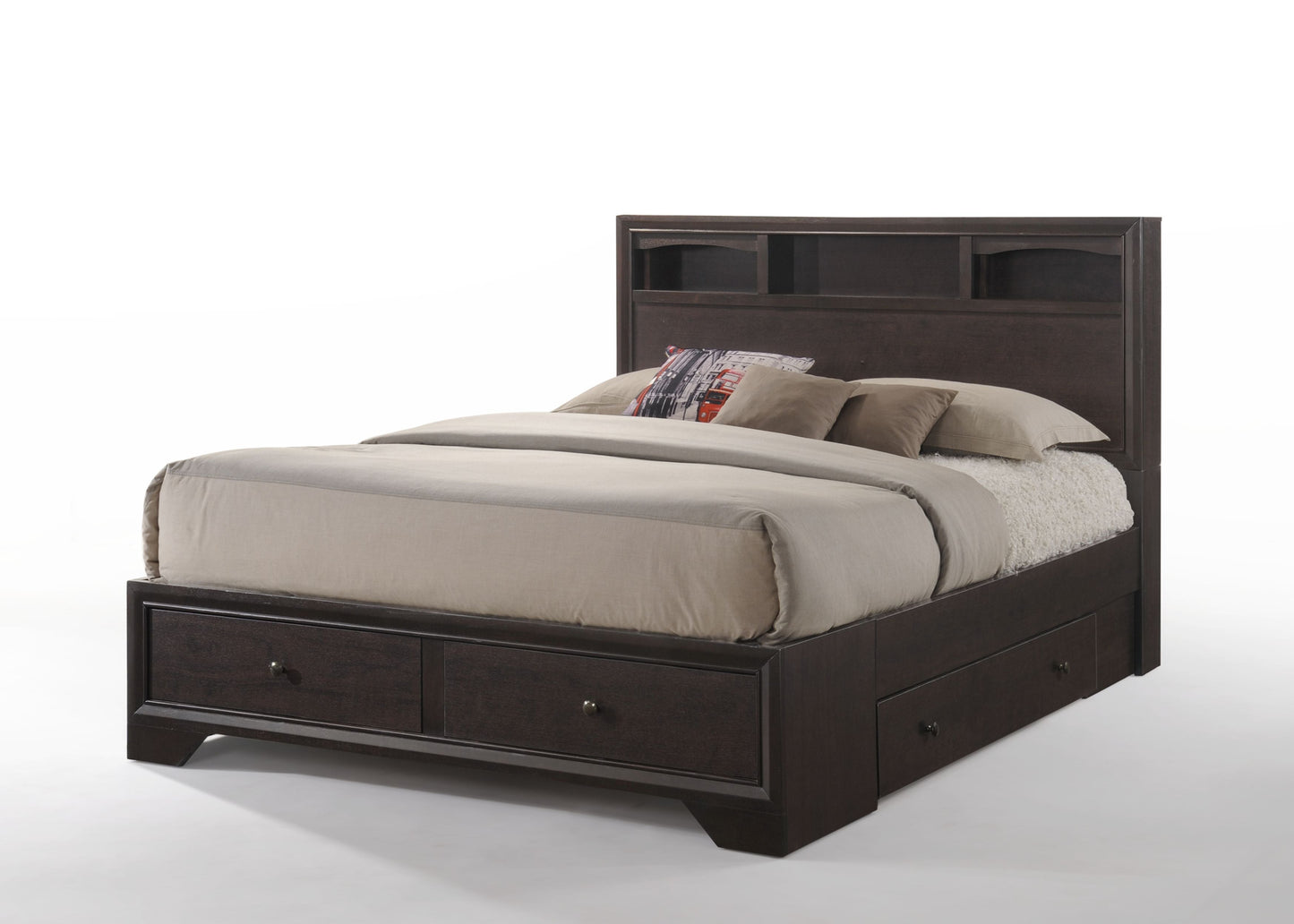 Madison II Espresso Queen Bed ACME East