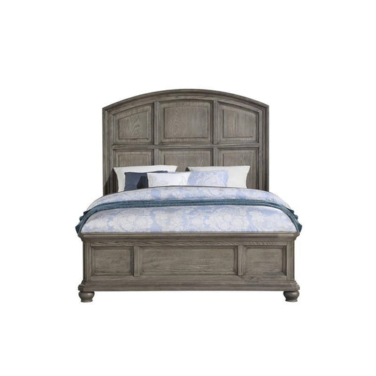 Acme Furniture Kiran Queen Panel Bed in Gray 22070Q ACME East