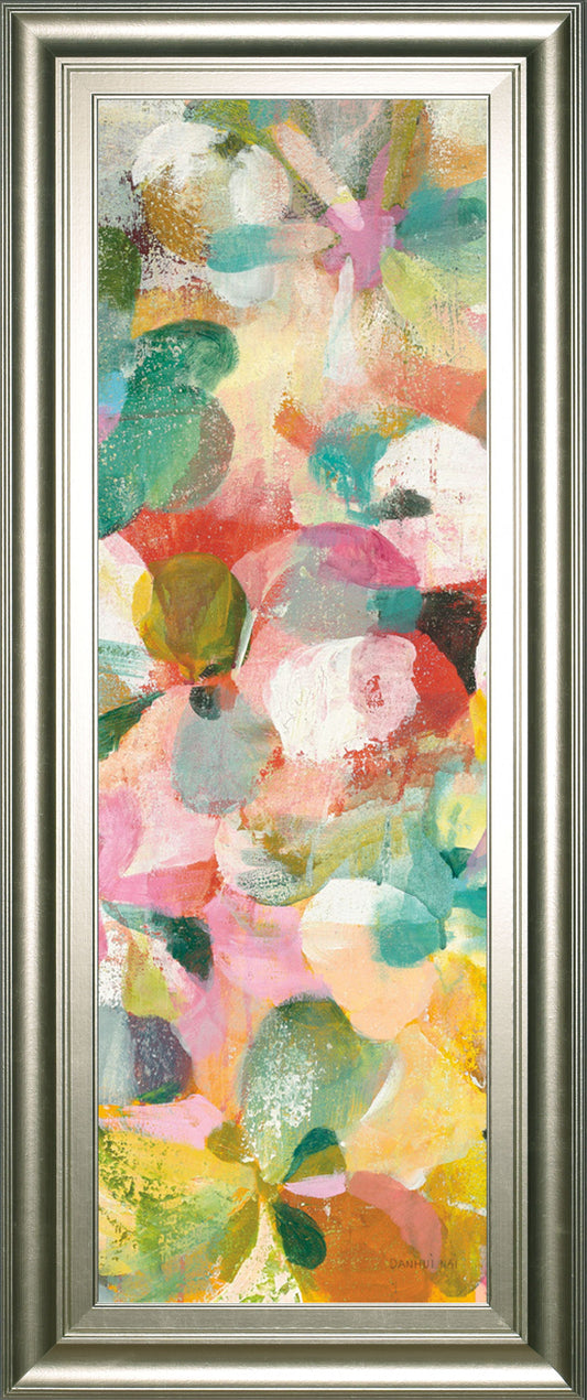 Happy Garden II By Danhui Nai - Wall Art - Pink Classy Art