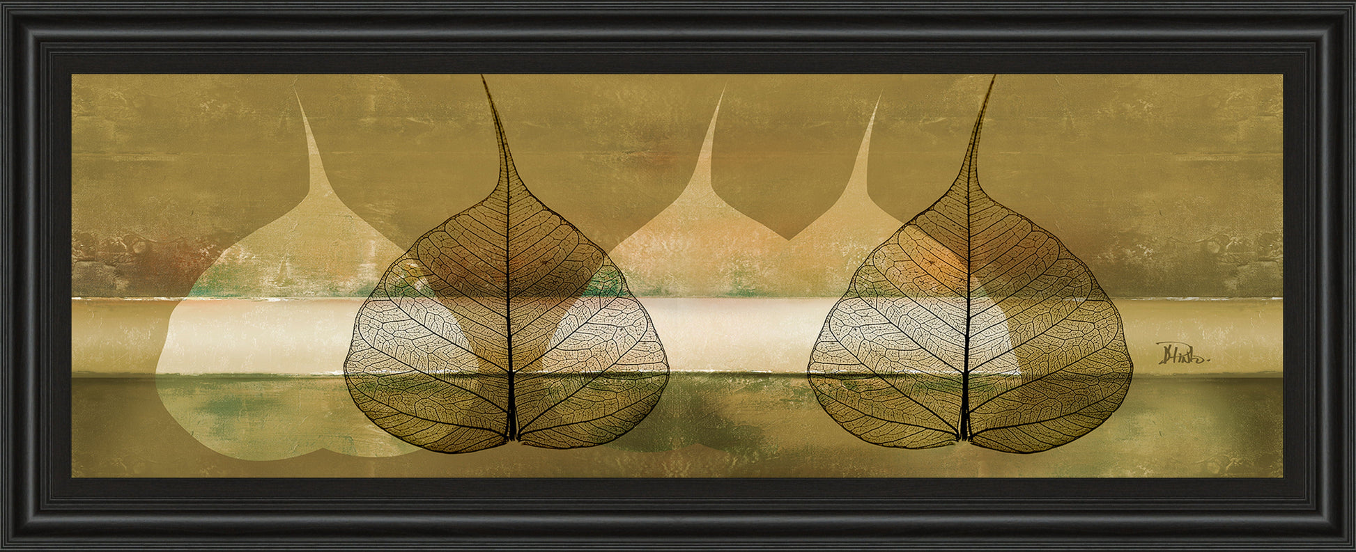 Less Is More III By Patricia Pinto - Framed Print Wall Art - Beige Classy Art