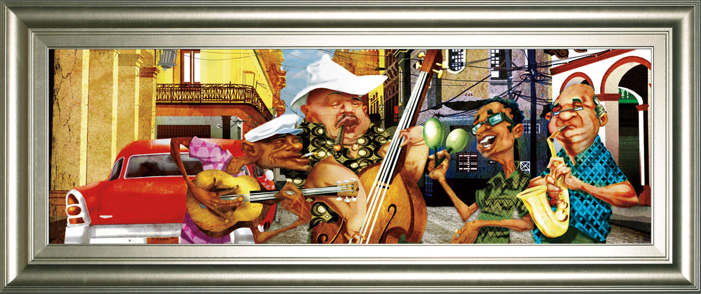 Habana's Band By By Perez - Yellow Classy Art