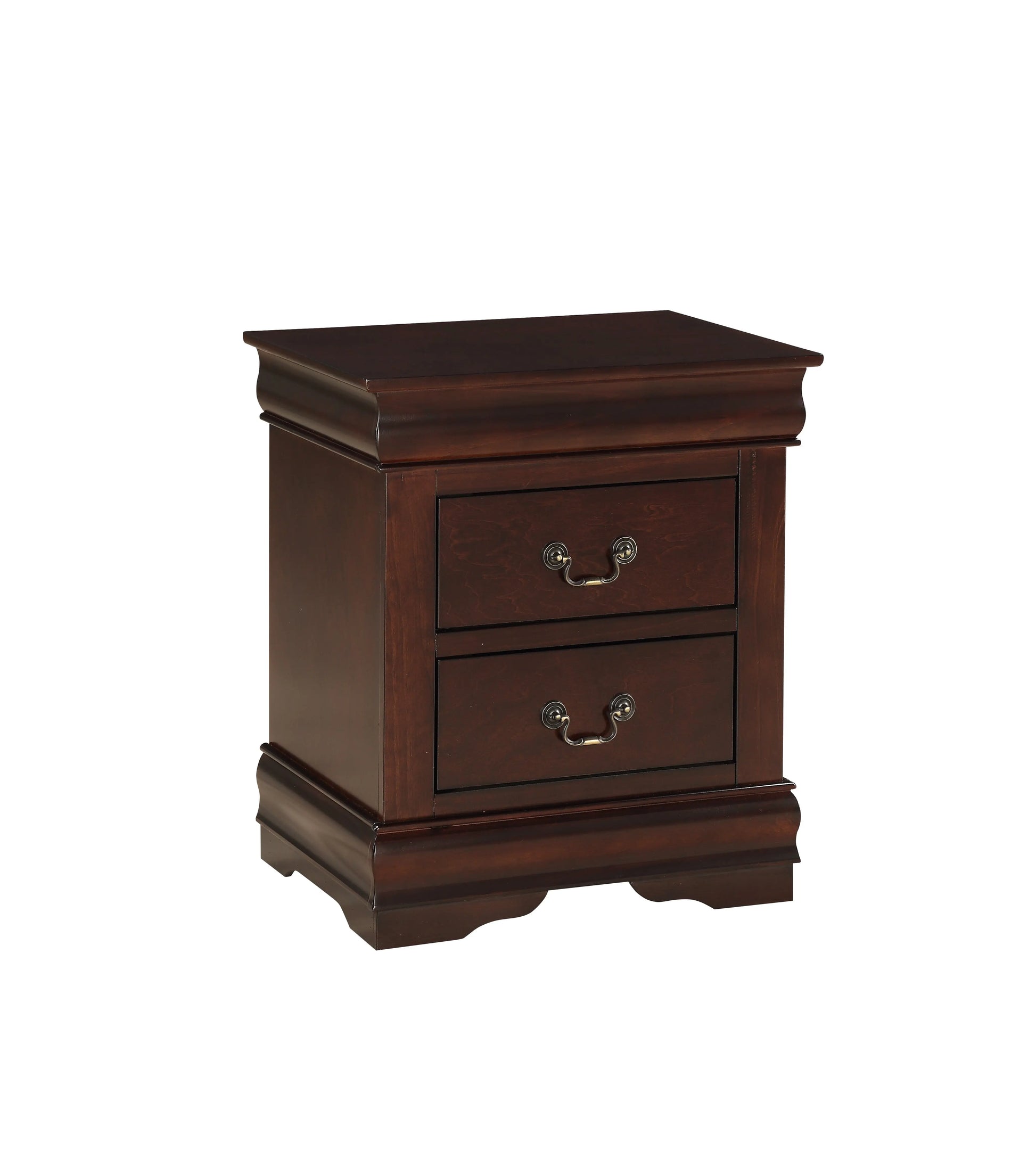 Louis Philip Cherry Nightstand Crown Mark