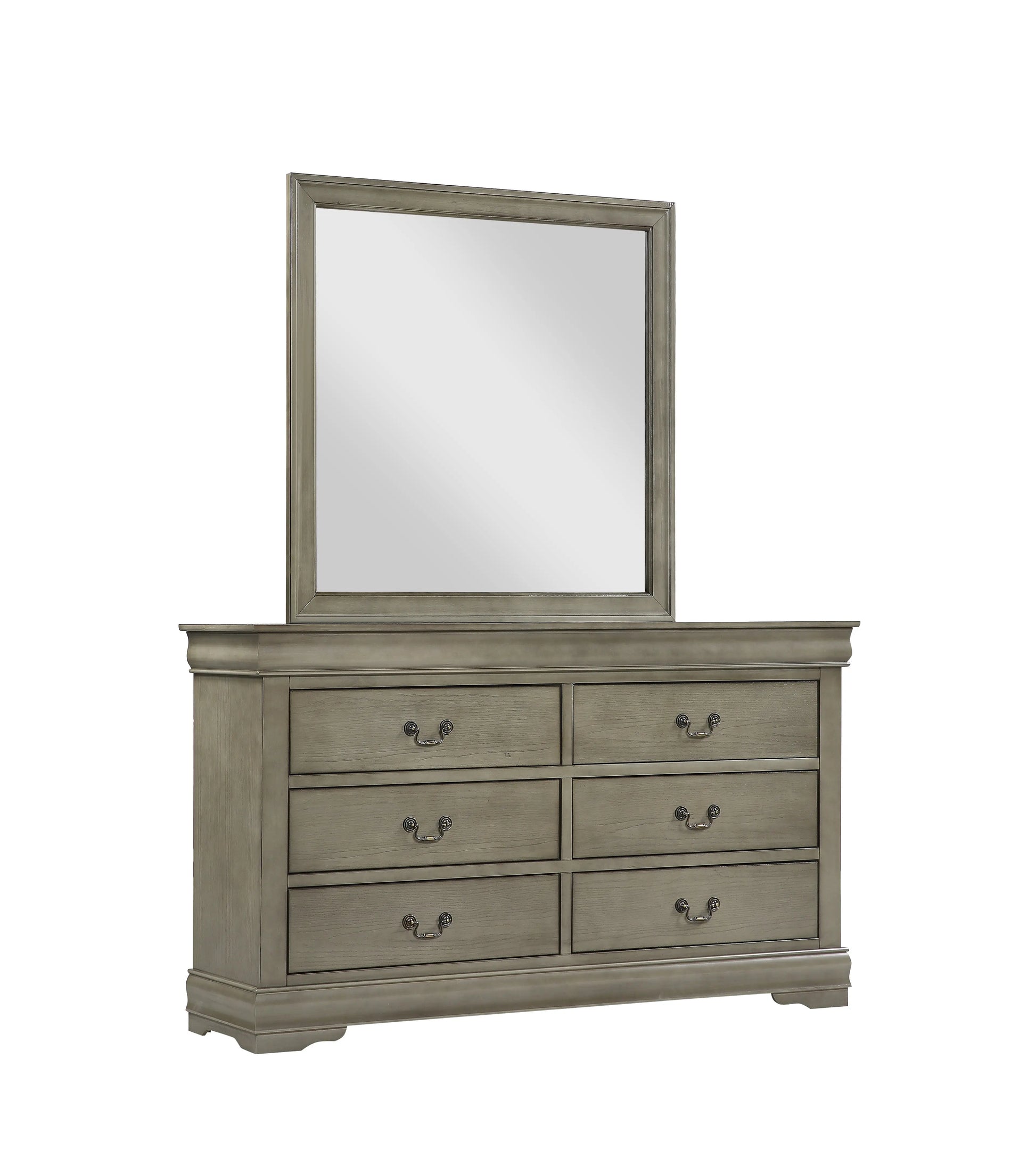 Louis Philip Gray Dresser Crown Mark