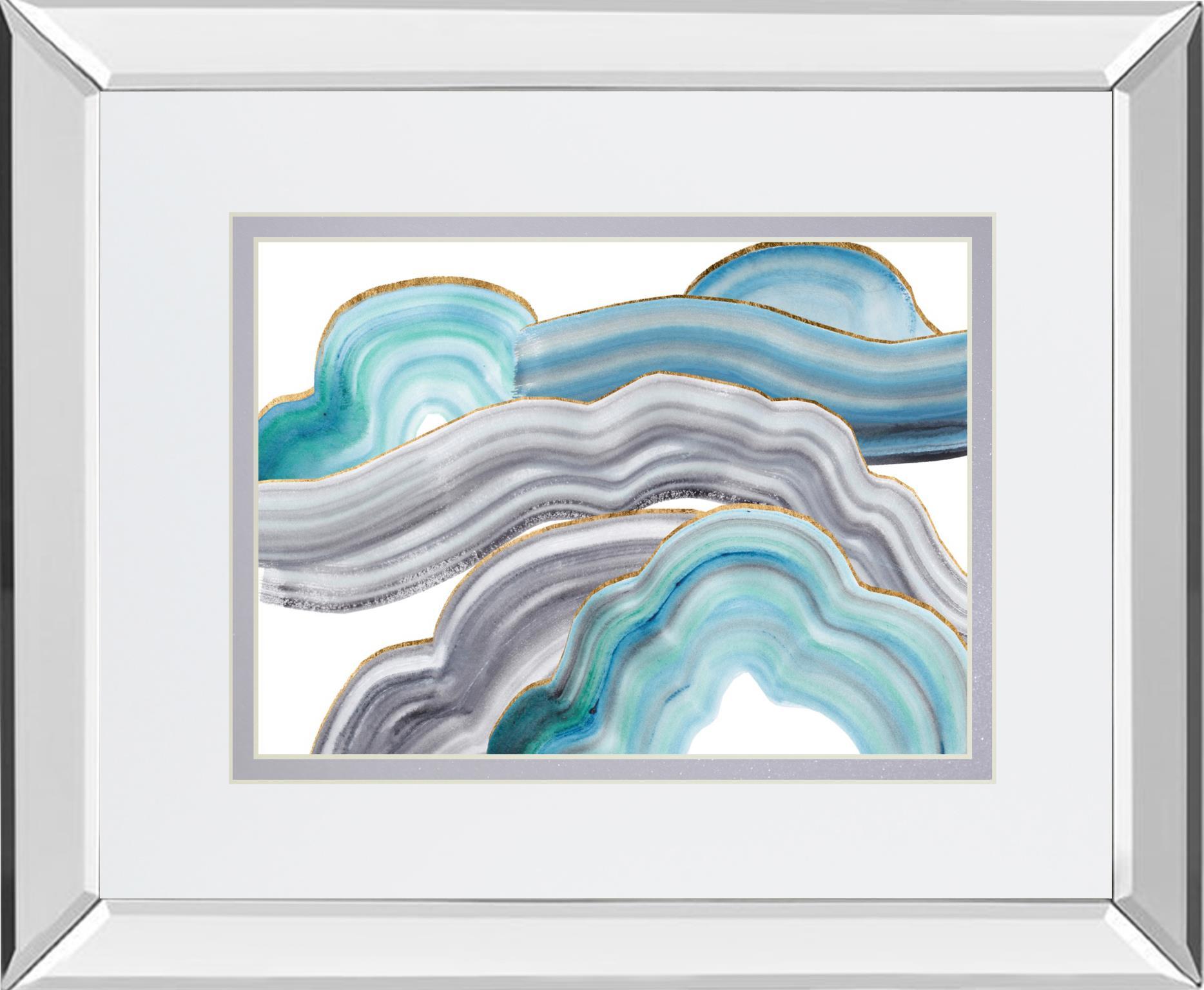 Cloudy Day II By Melissa Wang - Light Blue Classy Art