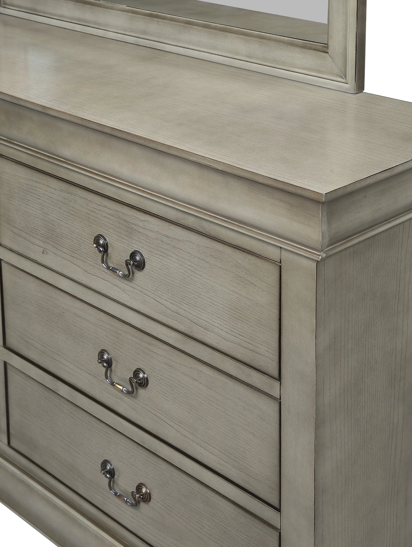 Louis Philip Gray Dresser Crown Mark