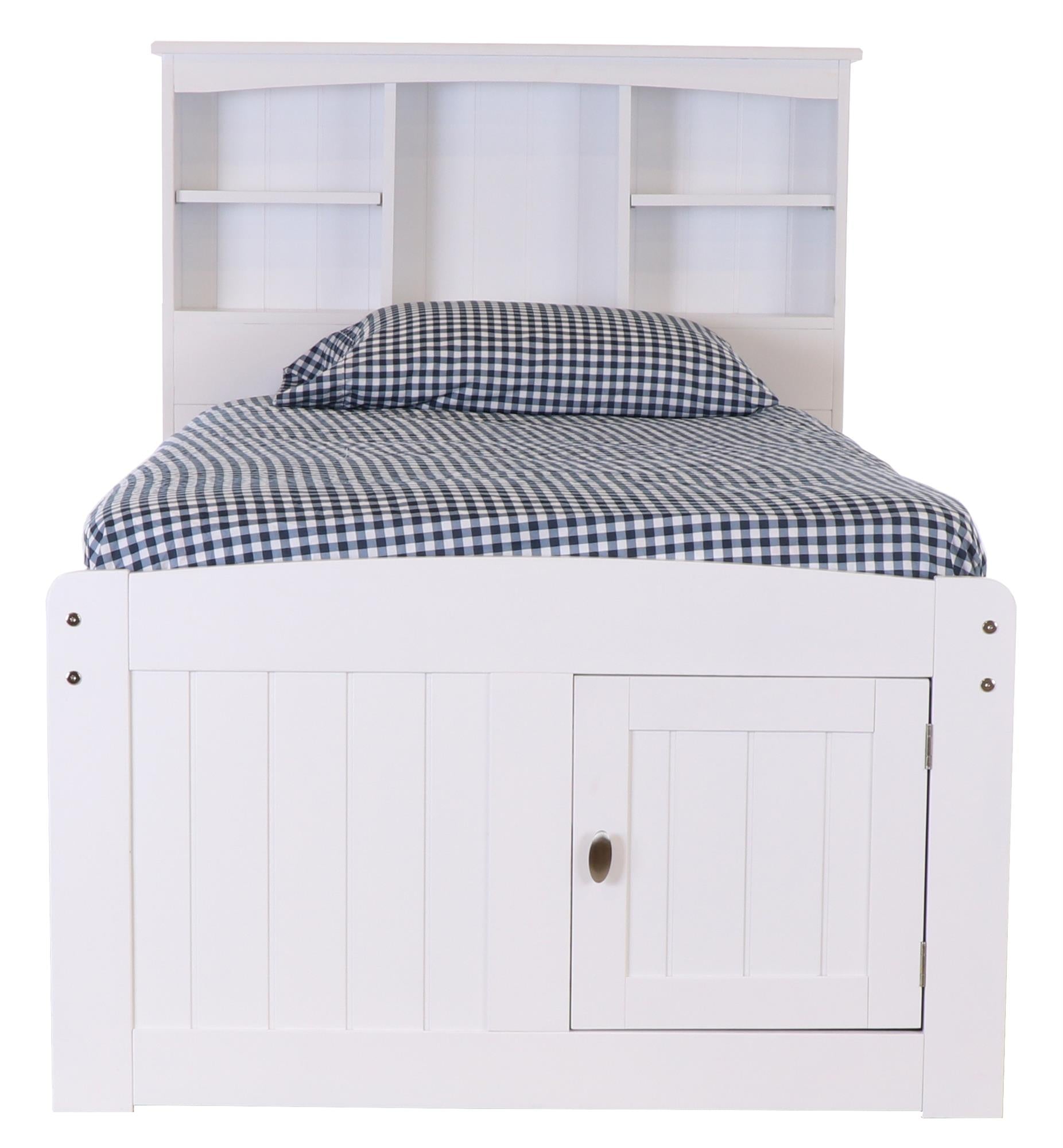 The Savannah Twin Bookcase Bed with 6 Drawers DiscoveryWorld