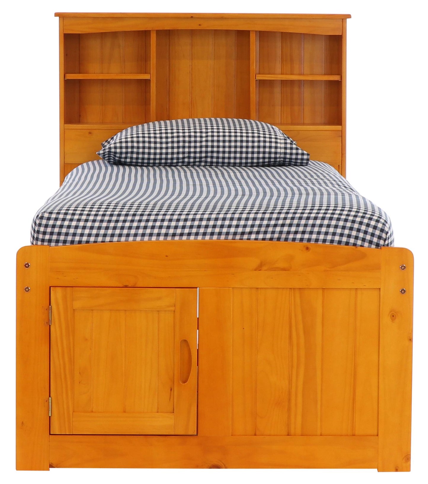 The Savannah Twin Bookcase Bed with 12 Drawers DiscoveryWorld