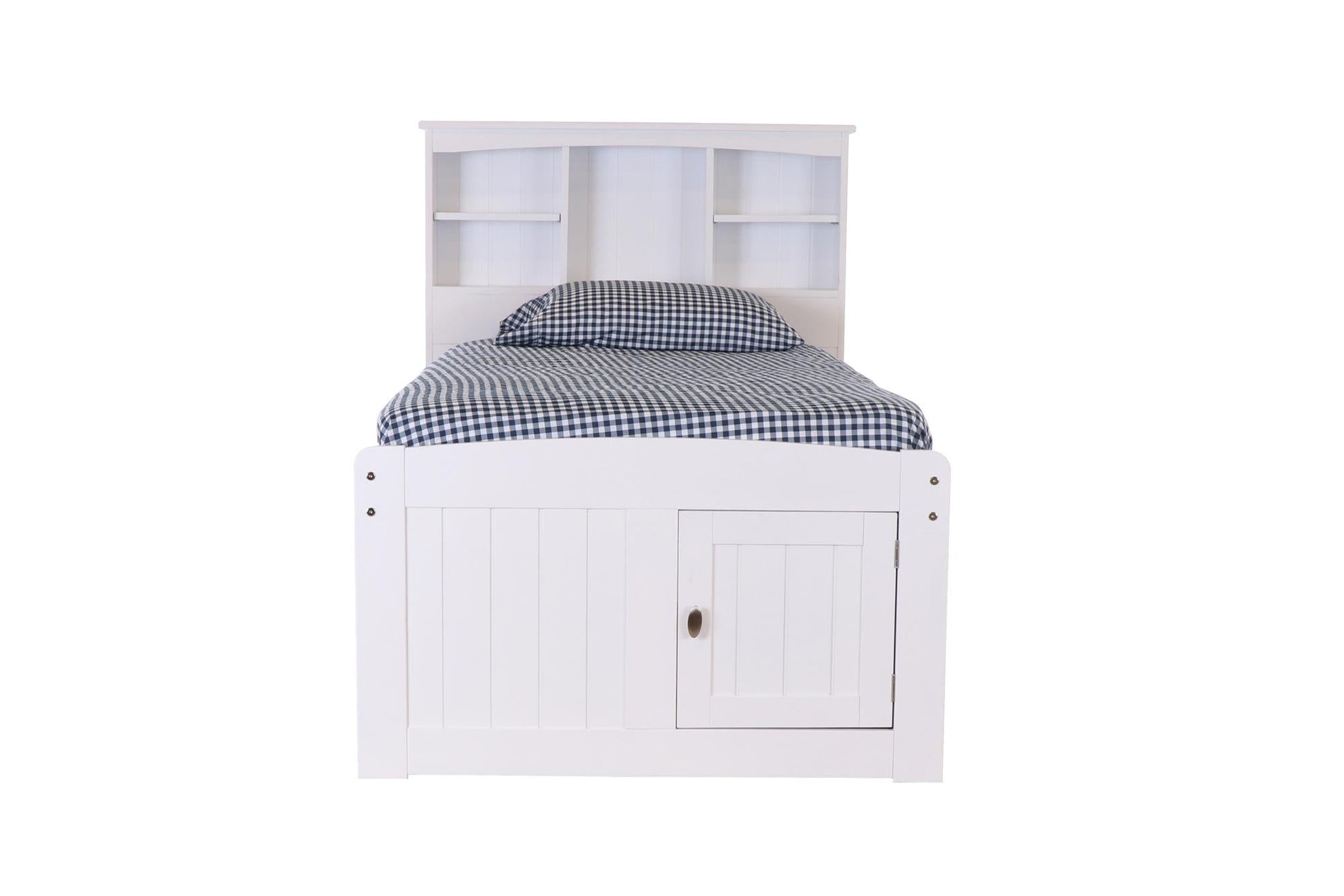 The Savannah Twin Bookcase Bed with 12 Drawers DiscoveryWorld