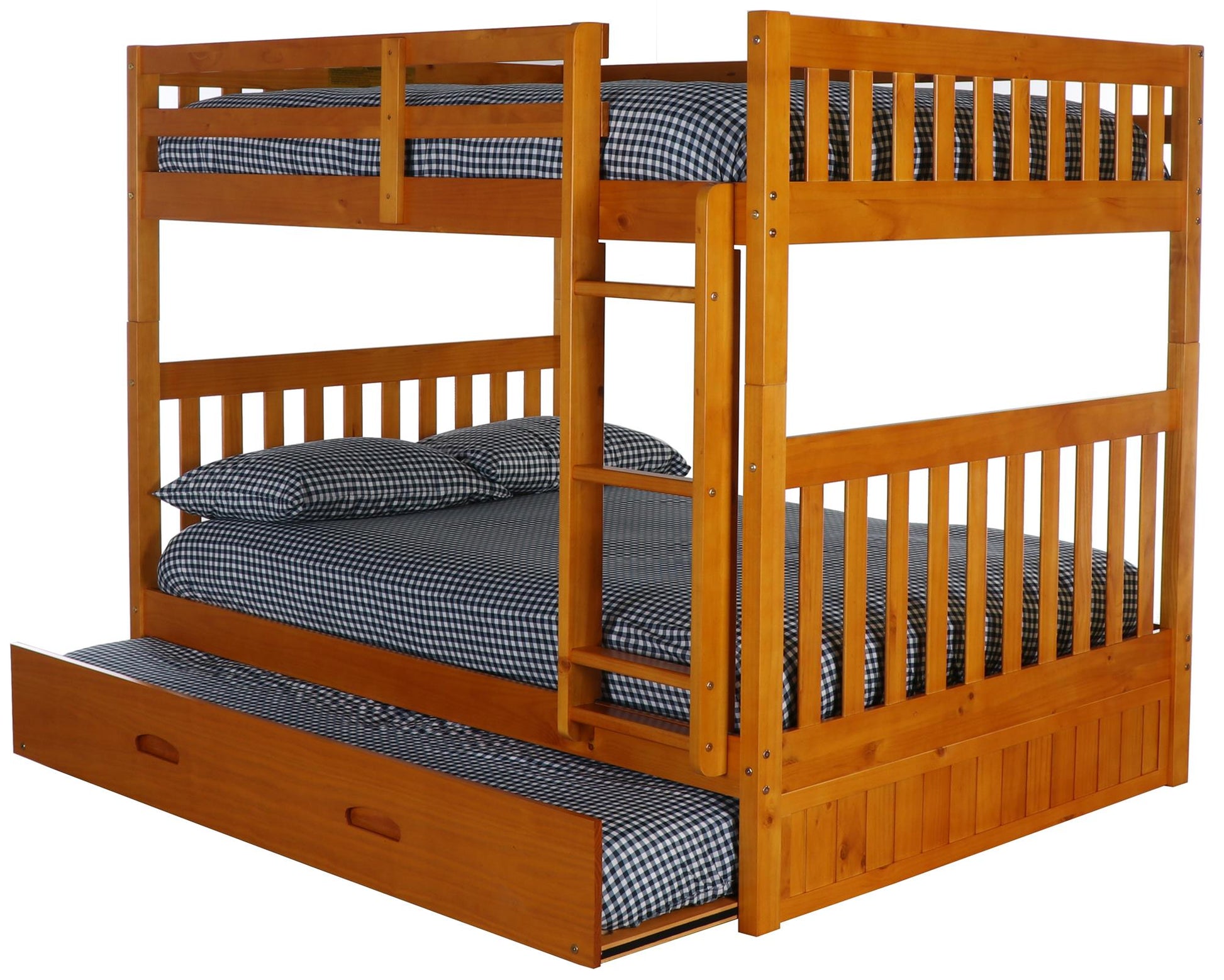 The Savannah Full over Full Bunk Bed with Trundle DiscoveryWorld