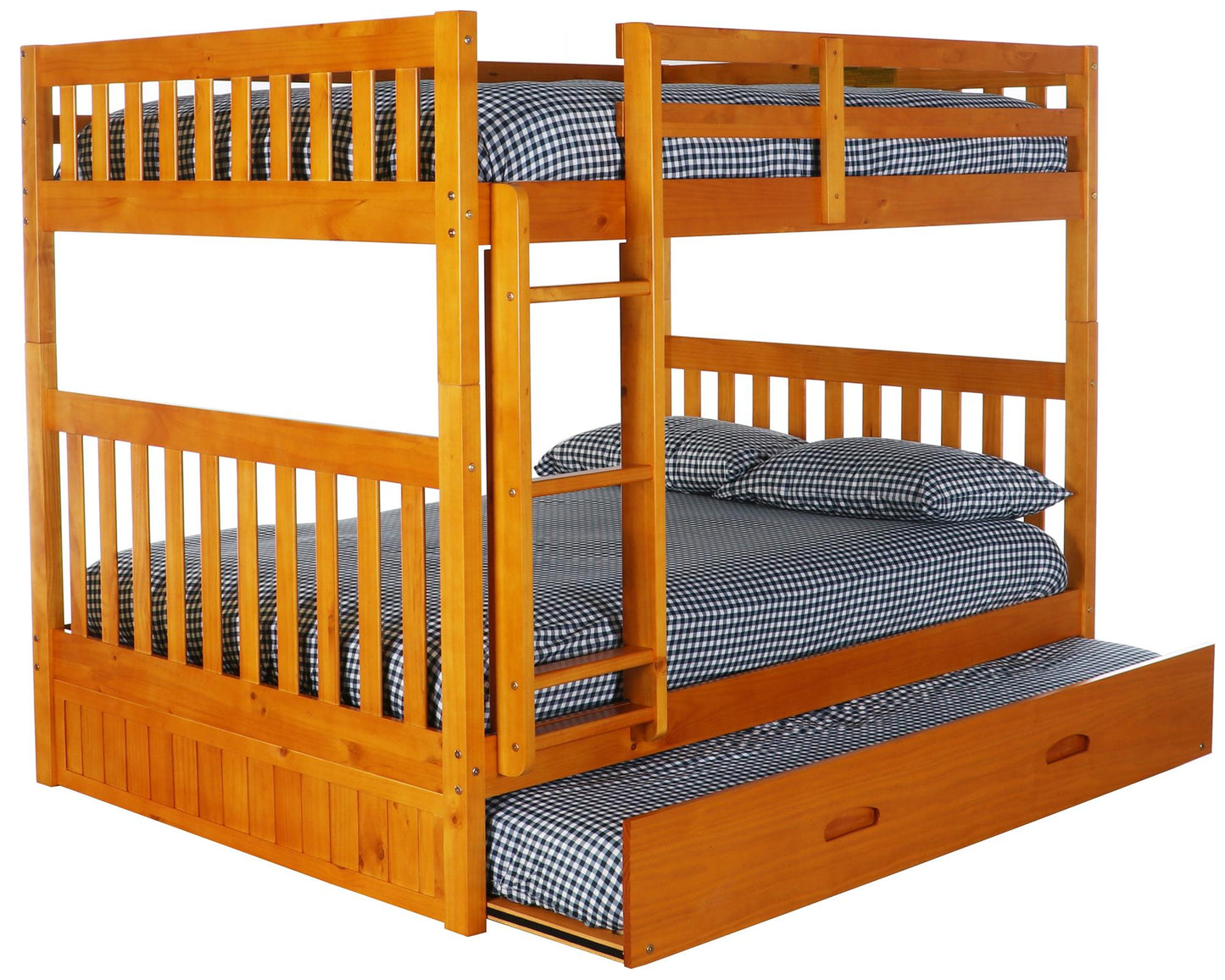 The Savannah Full over Full Bunk Bed with Trundle DiscoveryWorld