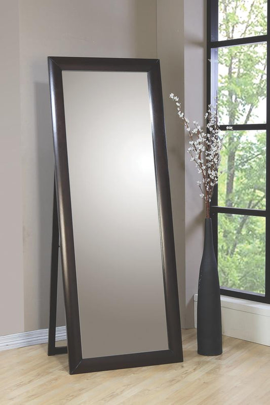 Phoenix Floor Mirror Deep Cappuccino