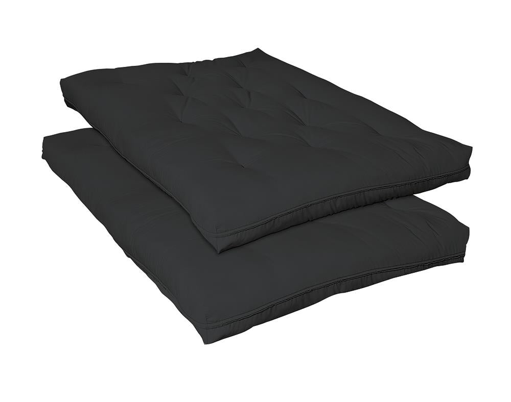 G2005IS Black Deluxe Innerspring Futon Pad Coaster Z2 Premium