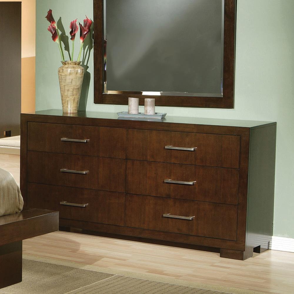 Jessica Cappuccino Six-Drawer Dresser Coaster Z2 Premium