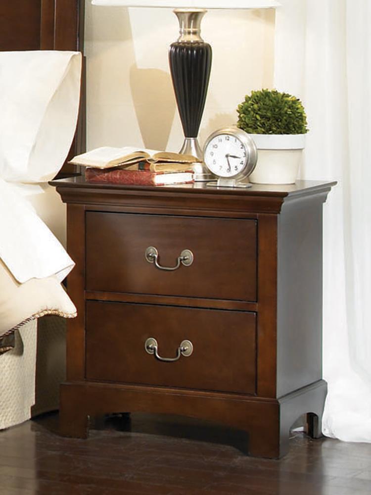 Tatiana Transitional Two-Drawer Nightstand Coaster Z2 Premium