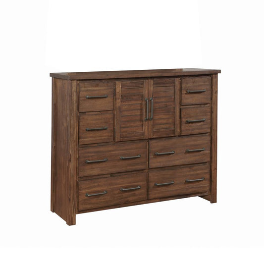 Sutter Creek Vintage Bourbon Eight-Drawer Dresser With Two Doors Coaster Z2 Premium