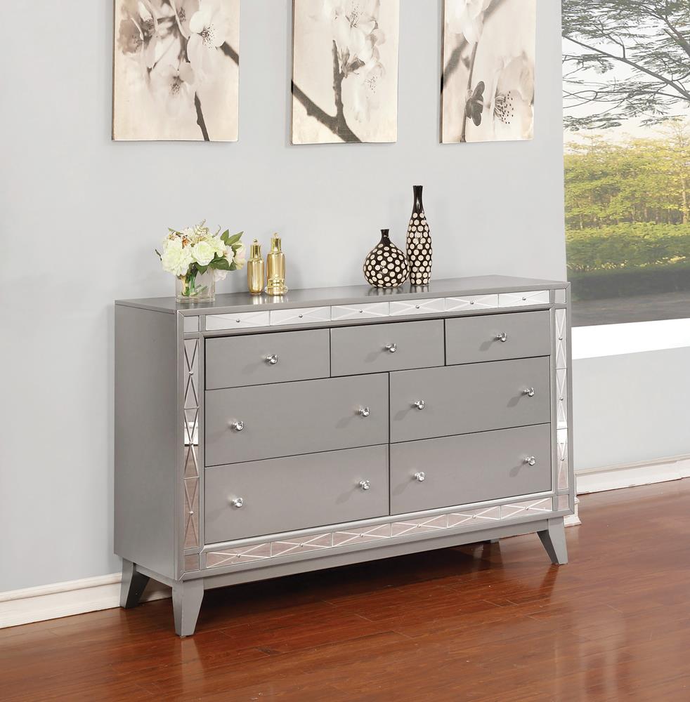 Leighton Contemporary Seven-Drawer Dresser Coaster Z2 Premium