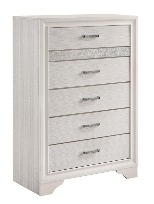 Miranda Modern Five-Drawer Chest With Hidden Jewelry Tray Coaster Z2 Premium