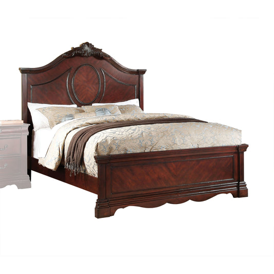 Estrella Dark Cherry Eastern King Bed ACME East