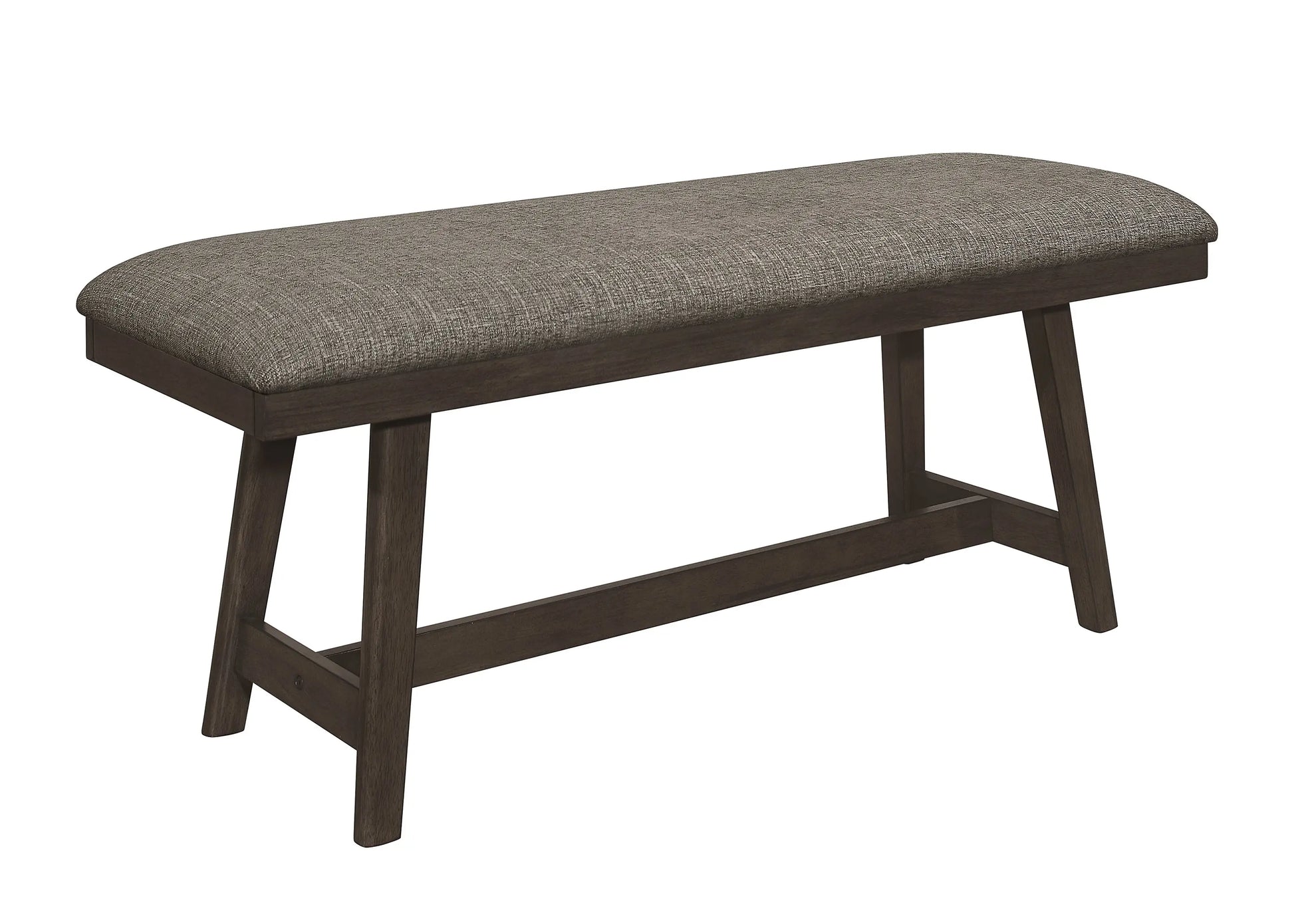 Ember Brown Dining Bench Crown Mark