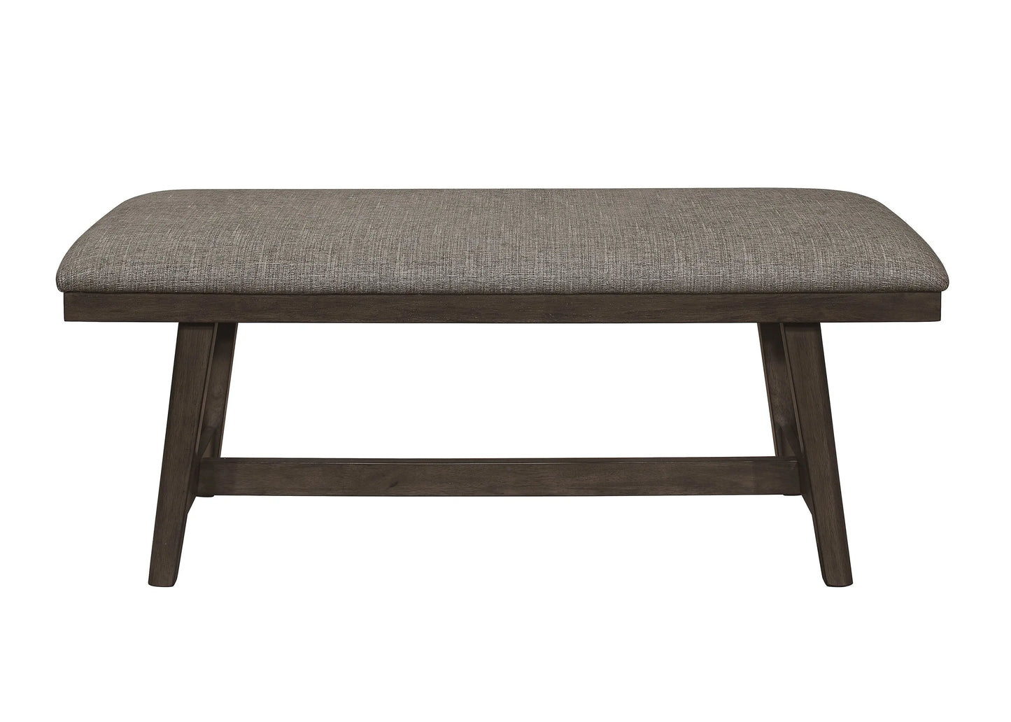 Ember Brown Dining Bench Crown Mark